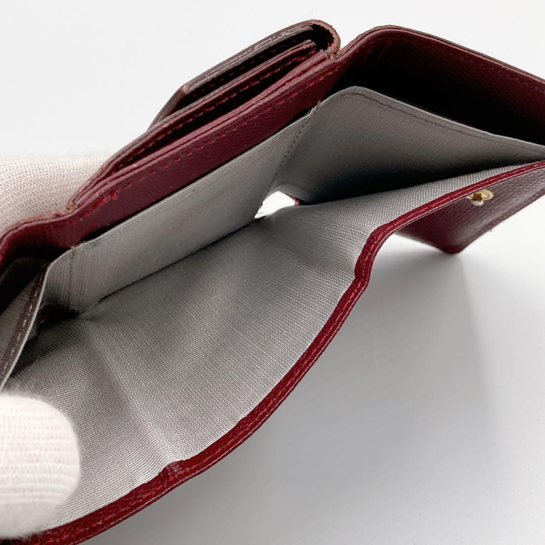 【美品】SOMES SADDLE ソメスサドル ピルエット 三つ折り財布 レザー