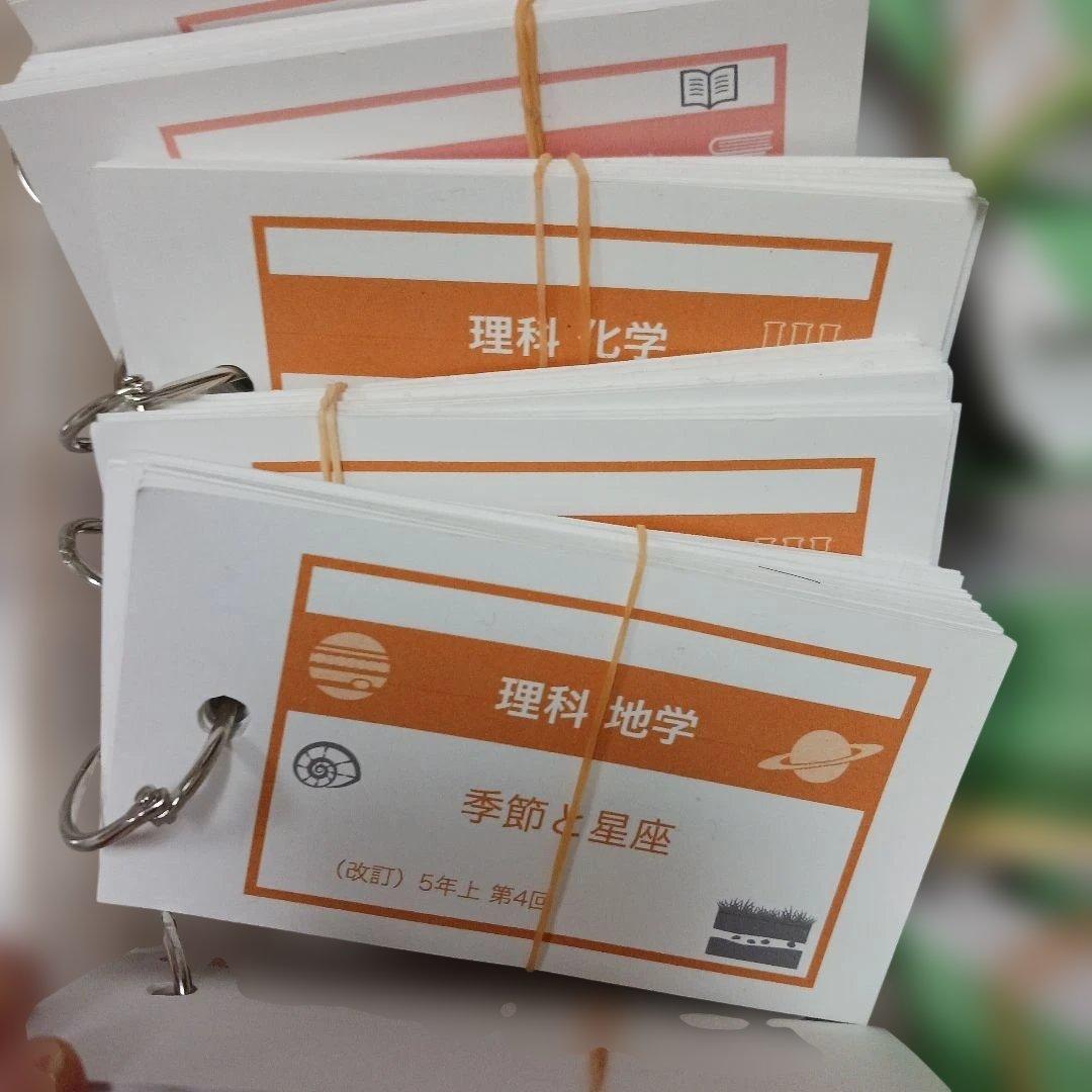 四谷大塚。5年生。第1回。S組の組分けテスト前日。対策ファイル。