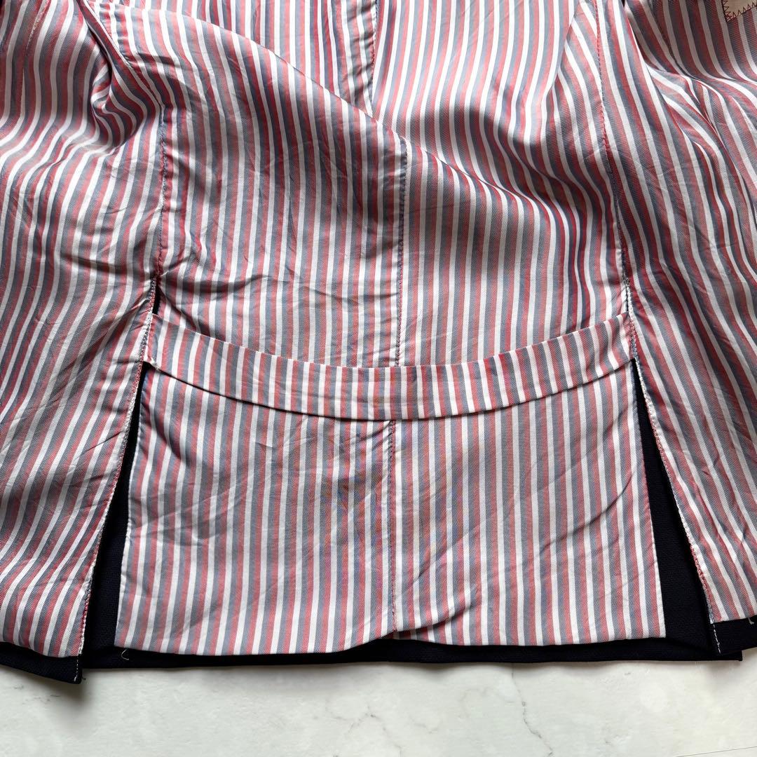 Brooks Brothers テーラードジャケット 銀ボタン ストライプ