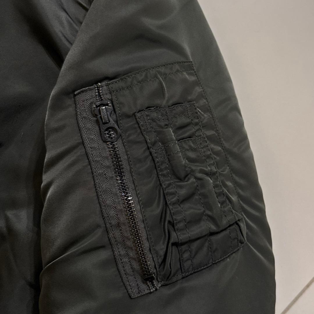 90's ALPHA 1968年復刻モデル MA-1 肉厚 LARGE
