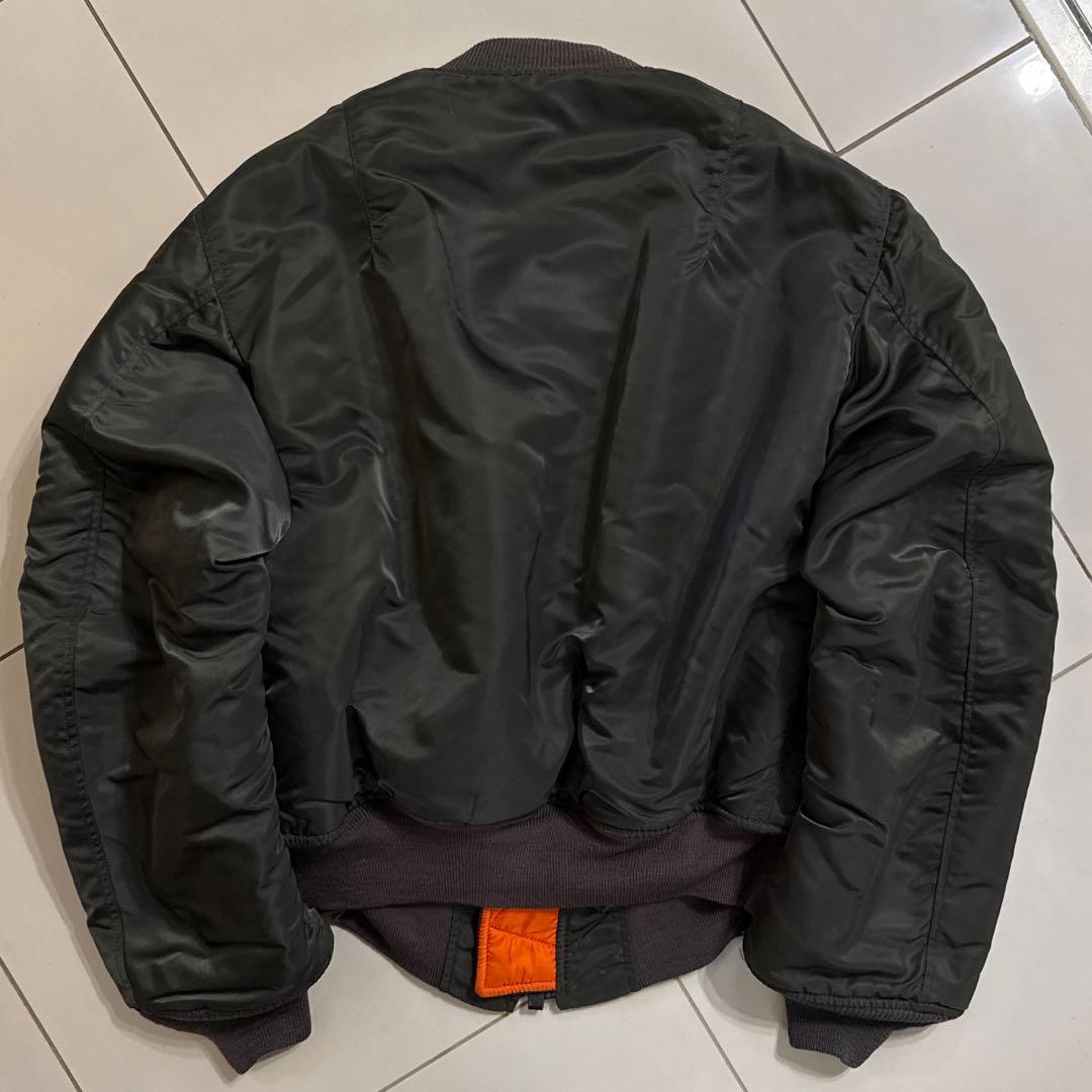 90's ALPHA 1968年復刻モデル MA-1 肉厚 LARGE