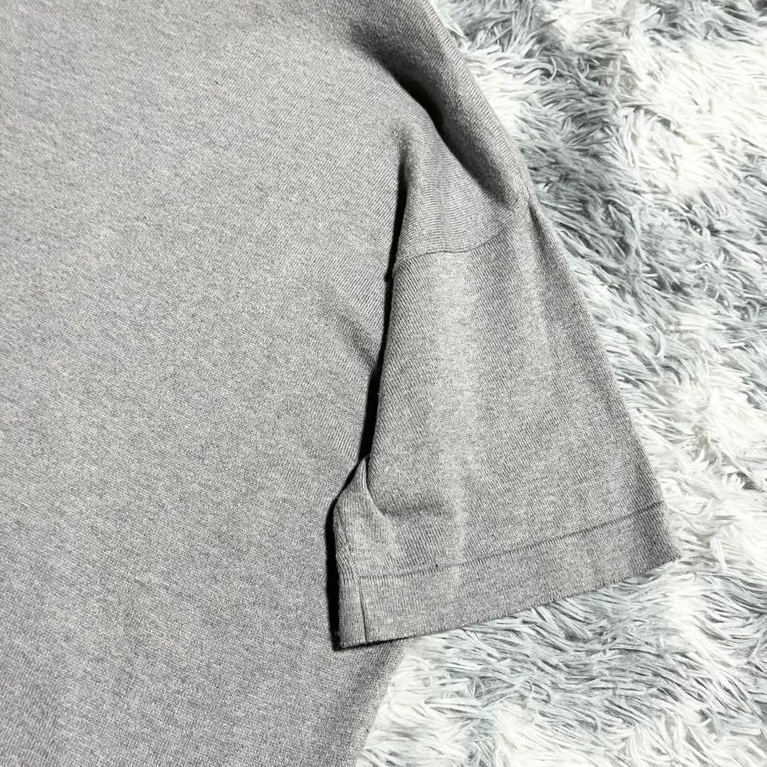 ジョンスメドレー シーアイランドコットン　半袖ニットTシャツ グレー　M