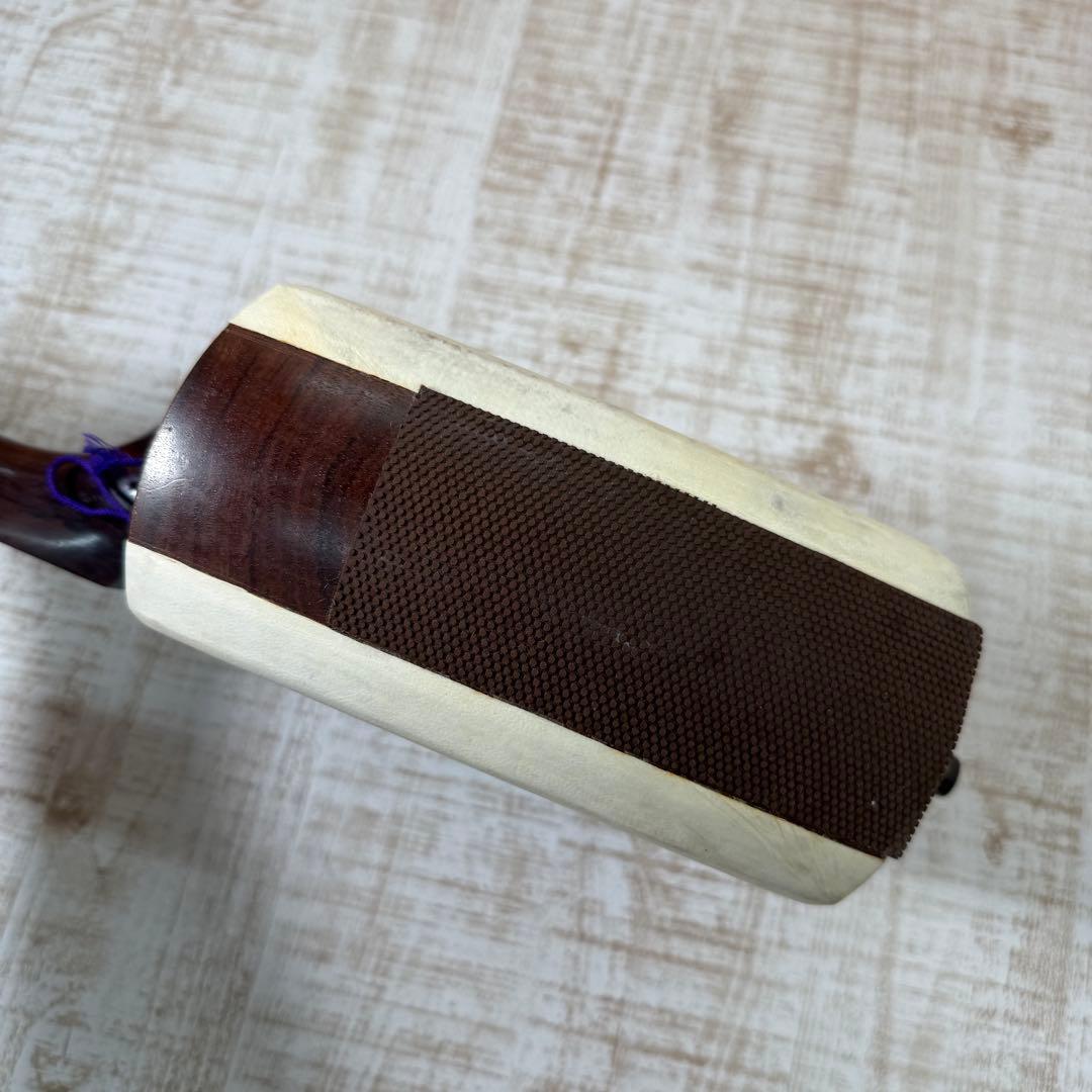 津軽三味線 中棹　紅木 高級材 ハードケース付き 琴三絃師　石村屋 天然素材駒