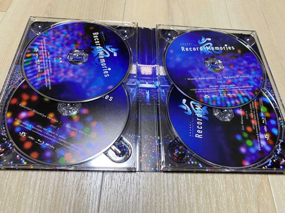 嵐 ファンクラブ限定\"Record of Memories\" DVD