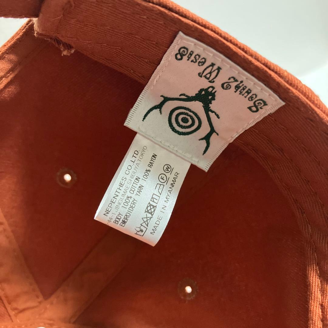 South2West8　ストラップバックキャップ　オレンジ