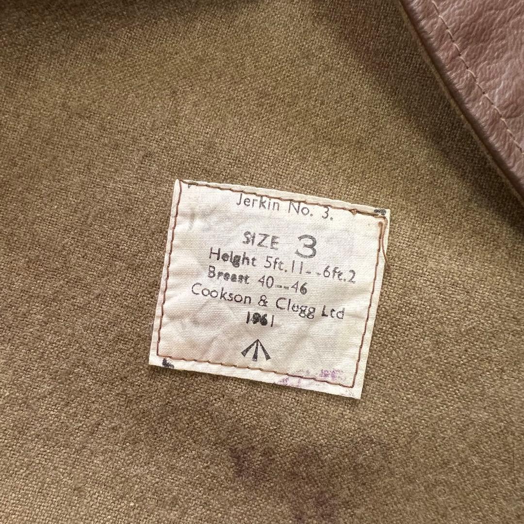 1960s British Army PVC Jerkin Vest イギリス軍