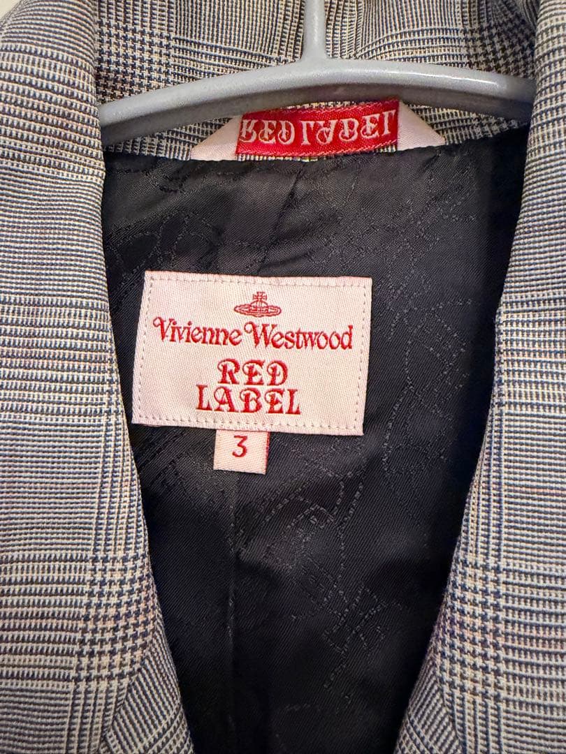 【Vivienne Westwood Red Label】 チェックジャケット