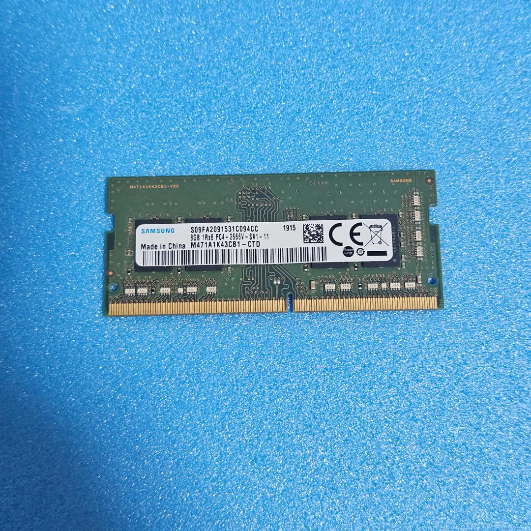Samsung 8GB DDR4 メモリー