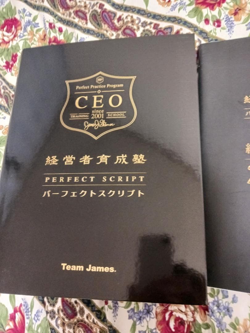 ジェームススキナー、希少、CEO経営者育成塾 スプリクト、別冊237の質問。