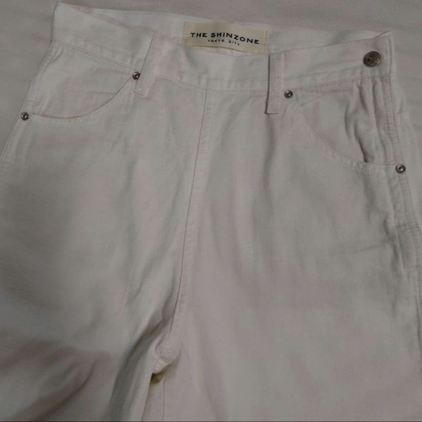 美品★SHINZONE Ranch Pants ランチ デニム パンツ 34