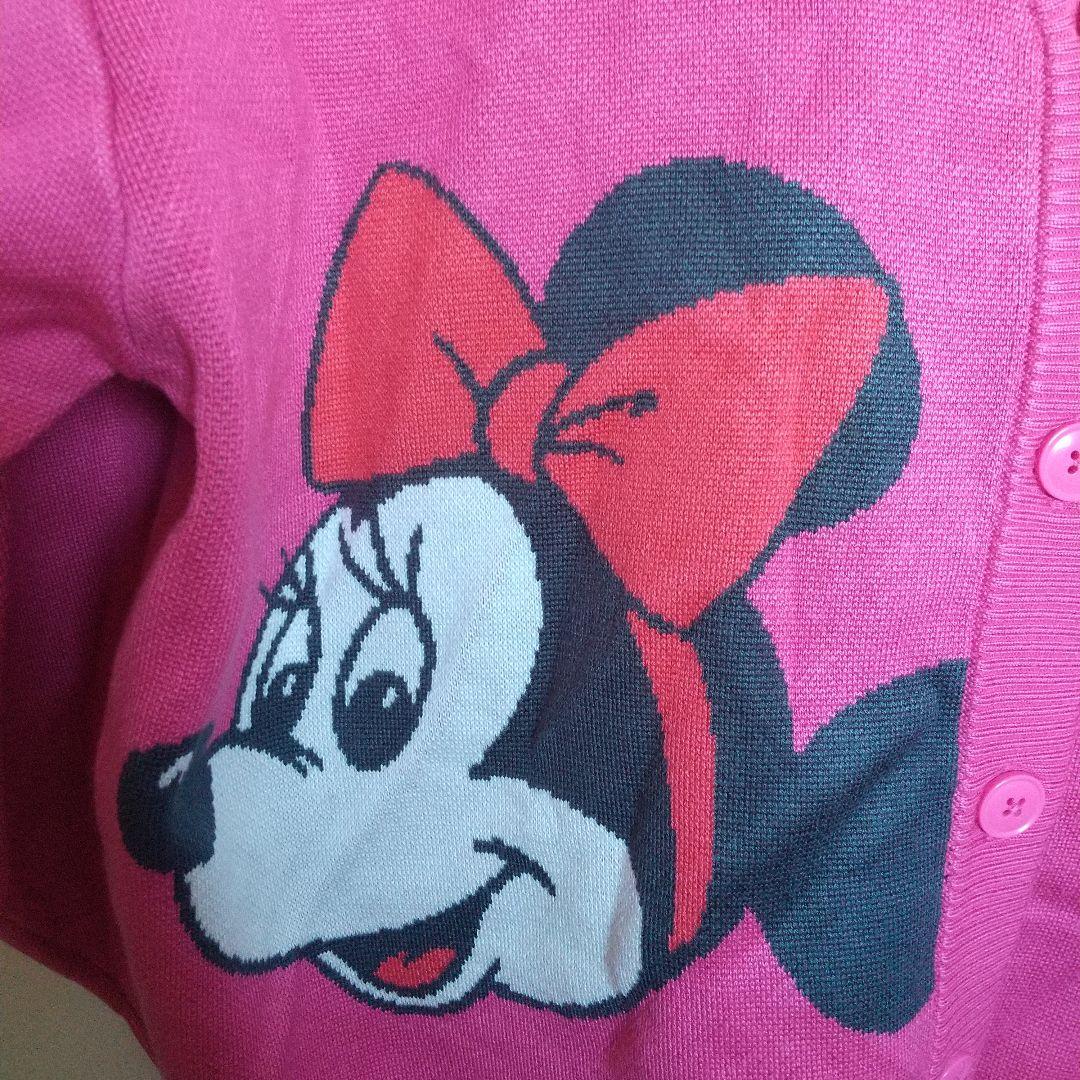 PLAZADisney ミニー・マウス カーディガン ピンク未使用