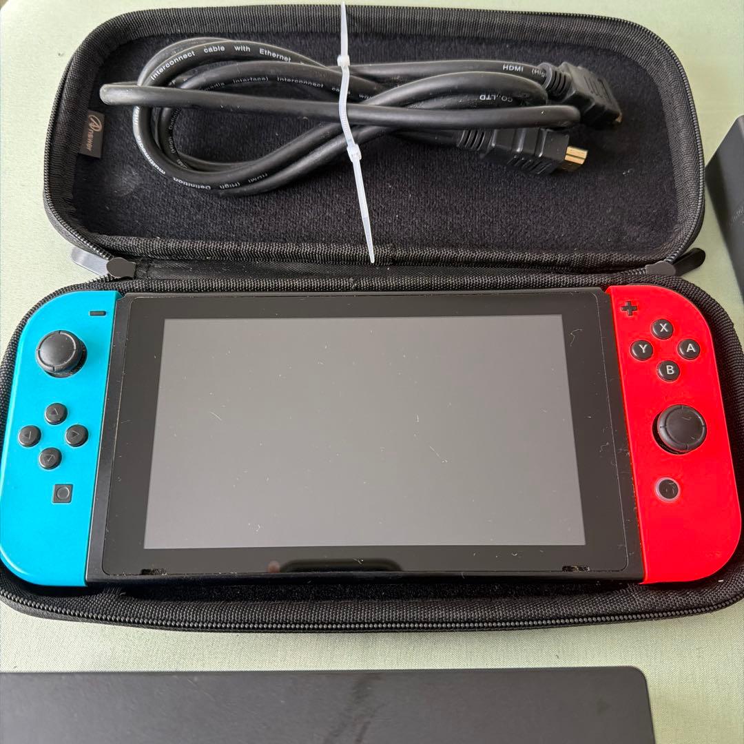 Nintendo Switch 本体（箱なし）128GB microSDカード付