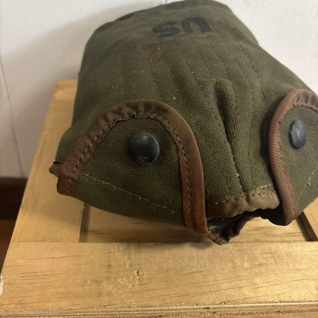 デッドストック　米軍　実物　M1956 コットン　キャンティーンカバー　③