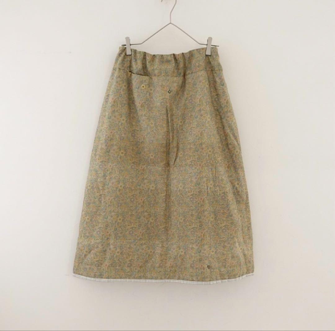 gasa✳︎gure 小花柄キルティングスカート