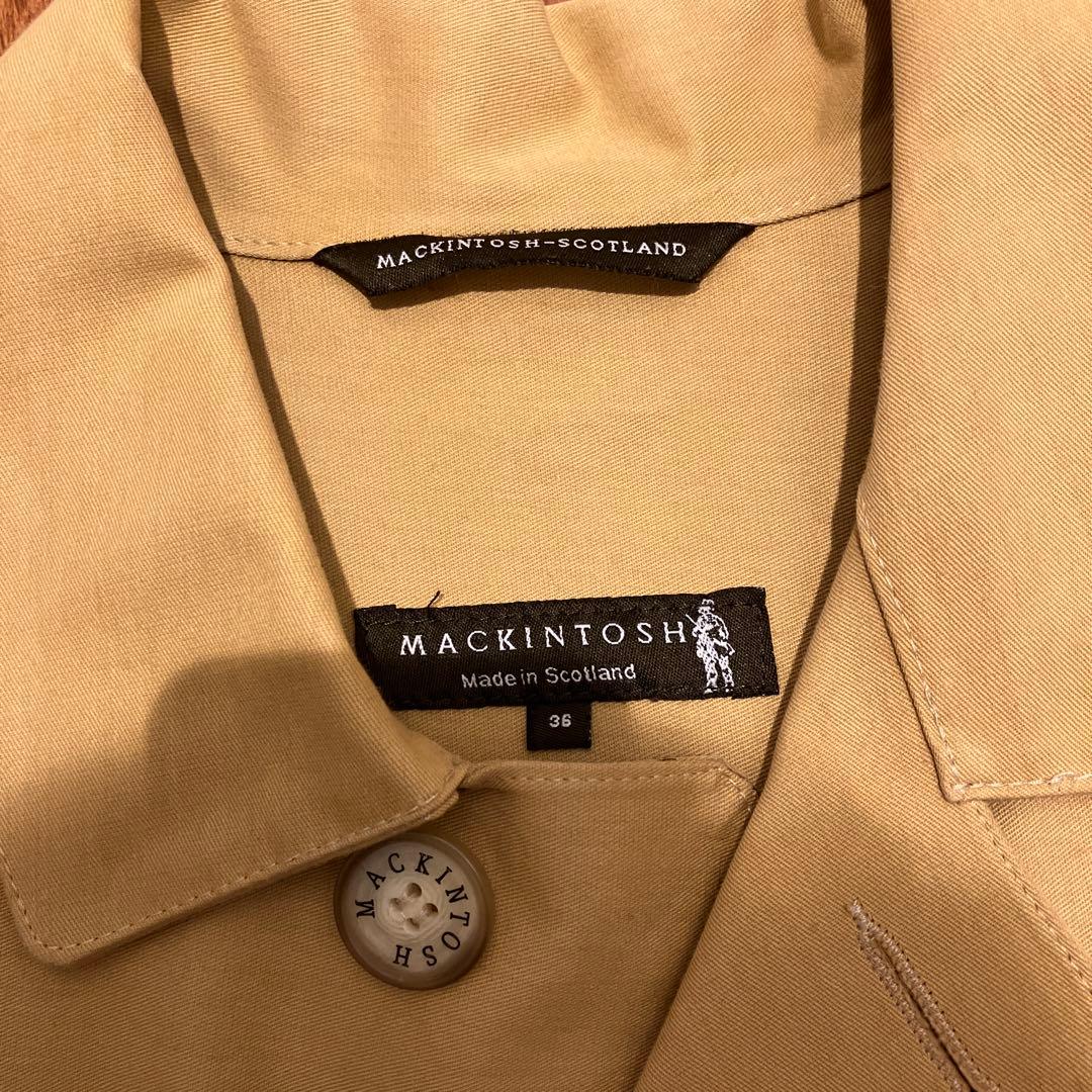 【最終値下げ】MACKINTOSH ゴム引きコート ダンケルド