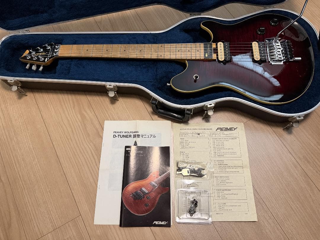 ギター Peavey EVH Wolfgang USA BlackCherryBurst