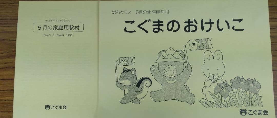 こぐま会 こぐまのがくしゅう ひとりでとっくん 年長児 小学校受験 教材セット