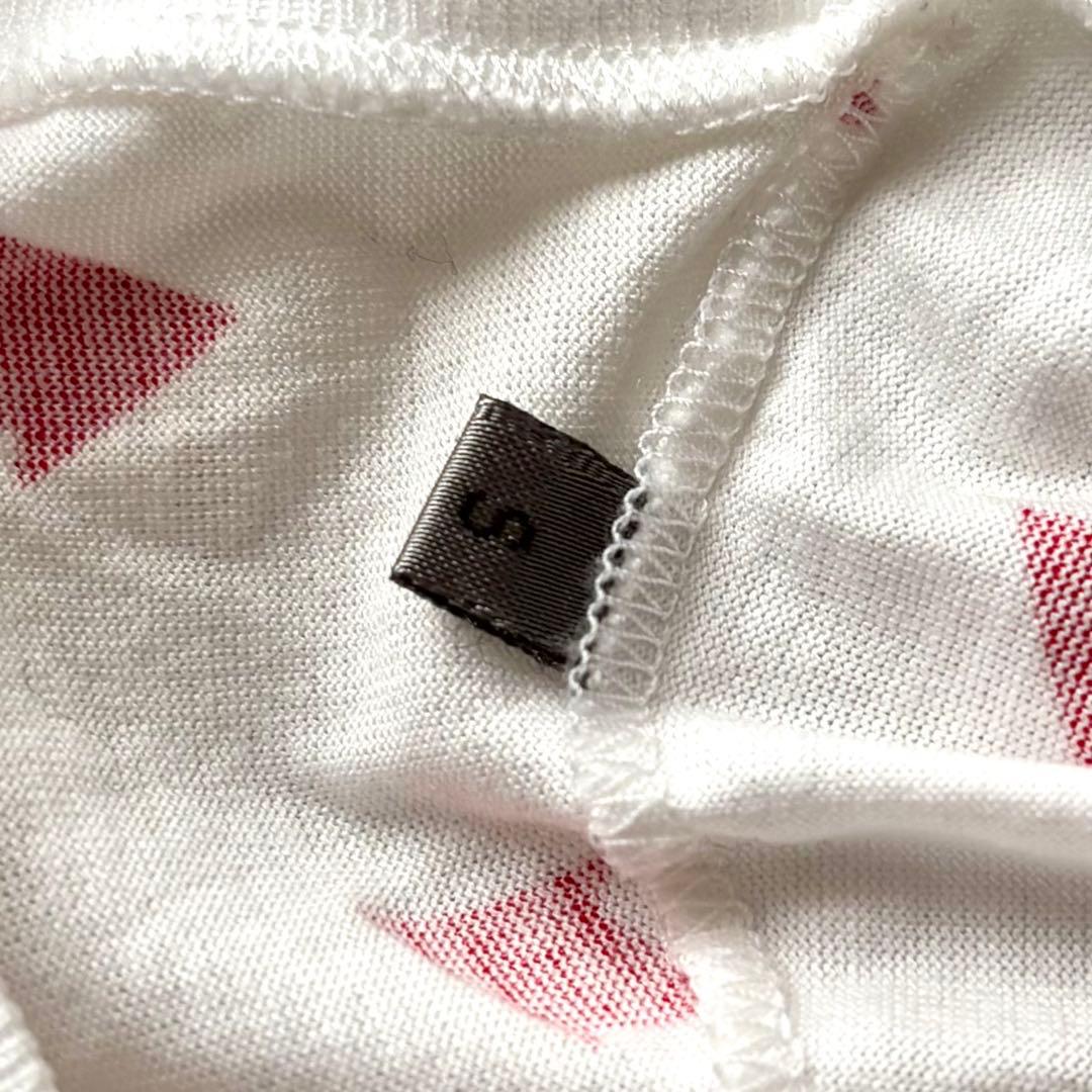 【希少アーカイブ】Dior Homme 08SS アロー総柄 VネックTシャツ