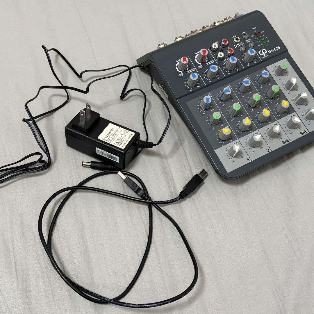 【新品】CLASSIC PRO MX-EZ6 アナログミキサー