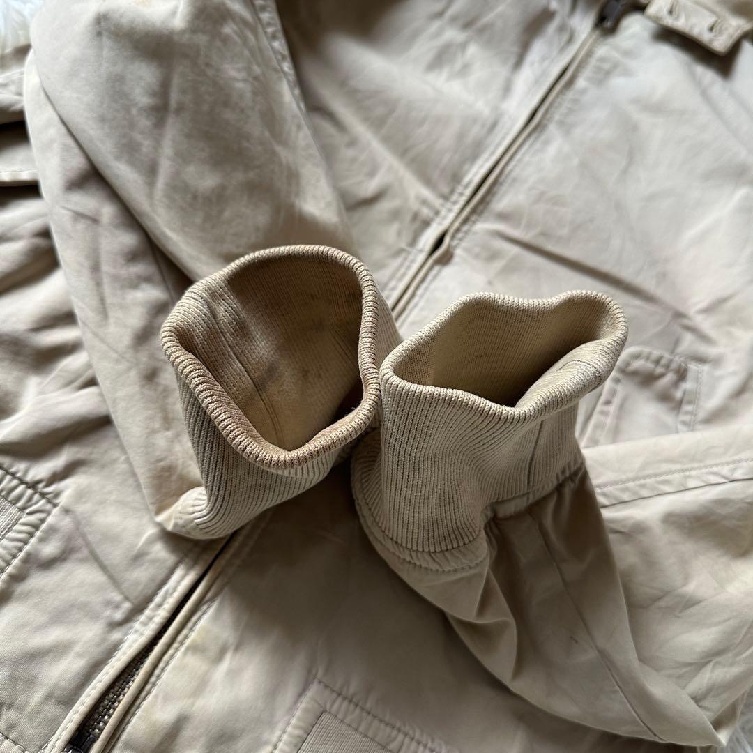 BARACUTA スイングトップ ハリントンジャケット ベージュ チェック 36