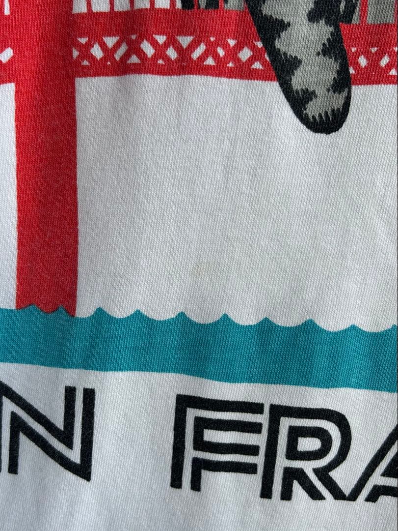 90s クリバンキャット Tシャツ crazy shirt 猫 プリントTシャツ