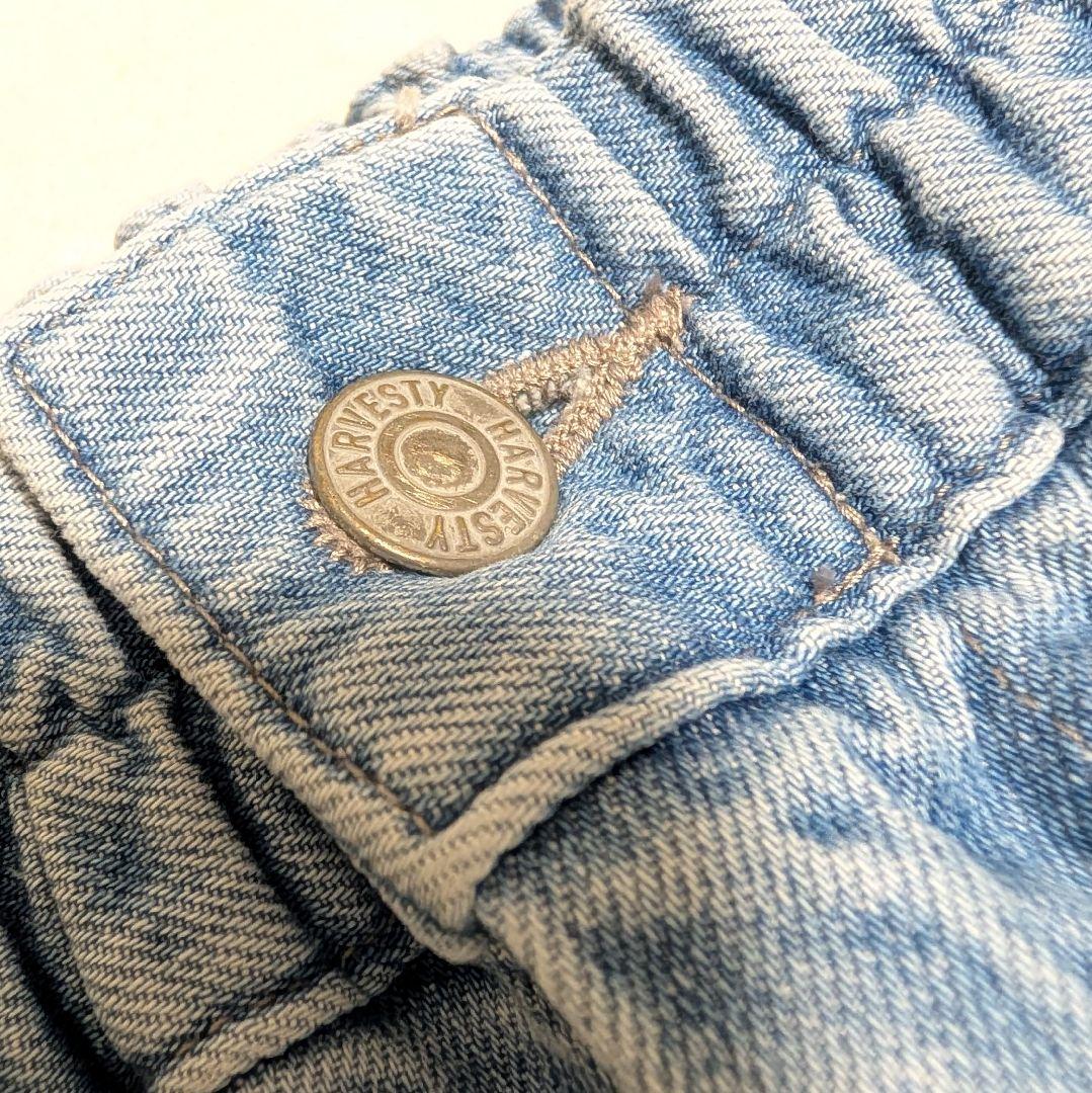 【美品】HARVESTY ハーベスティ 10ozデニム サーカスバギーパンツ 1