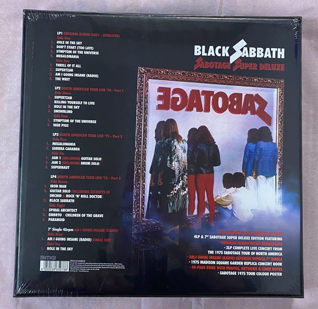 ❣️期間限定❣️Sabotage 【SuperDeluxe 4LP+7\" BOX】