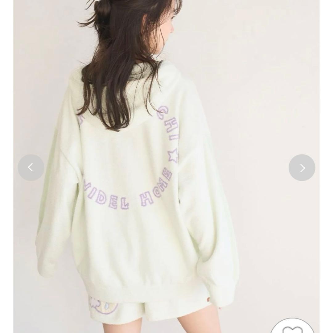snidel  たまごっち　くちぱっち　ニットパーカー