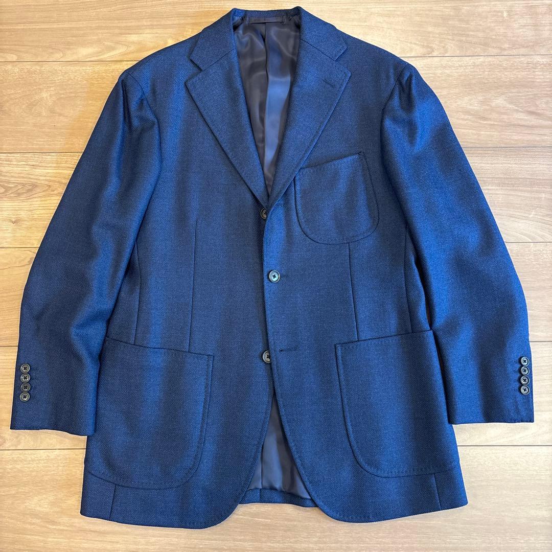 【未使用品】BEAMS F ネイビー テーラードジャケット size\"93S\"