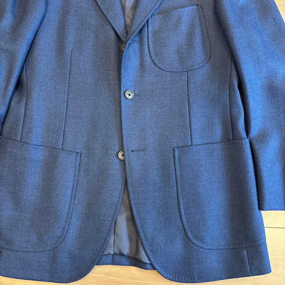 【未使用品】BEAMS F ネイビー テーラードジャケット size\"93S\"