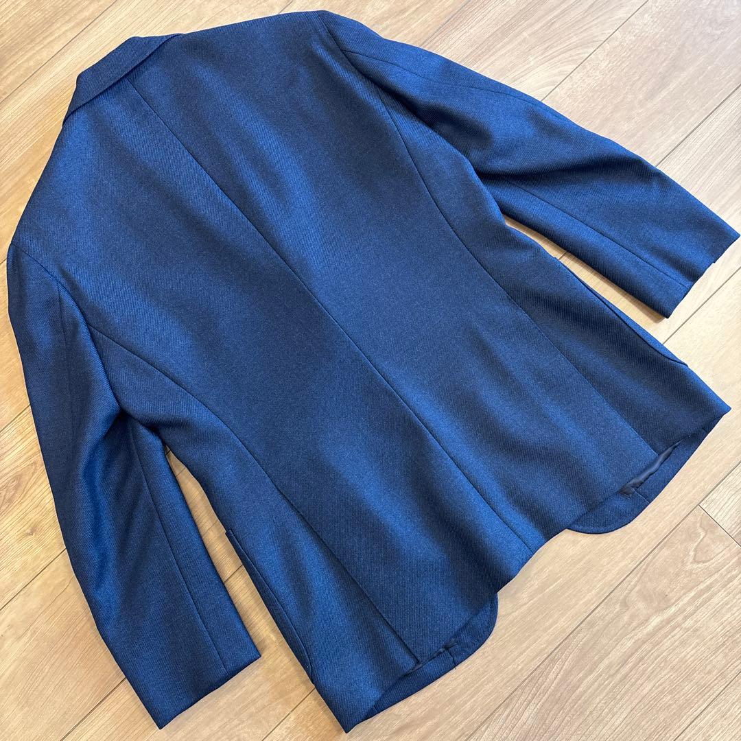 【未使用品】BEAMS F ネイビー テーラードジャケット size\"93S\"