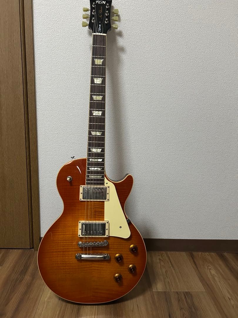 美品！NLS200RFM-FCB フジゲンレスポール