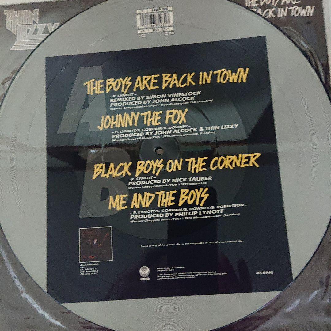 洋楽 THIN LIZZY/The Boys Are Back In Town