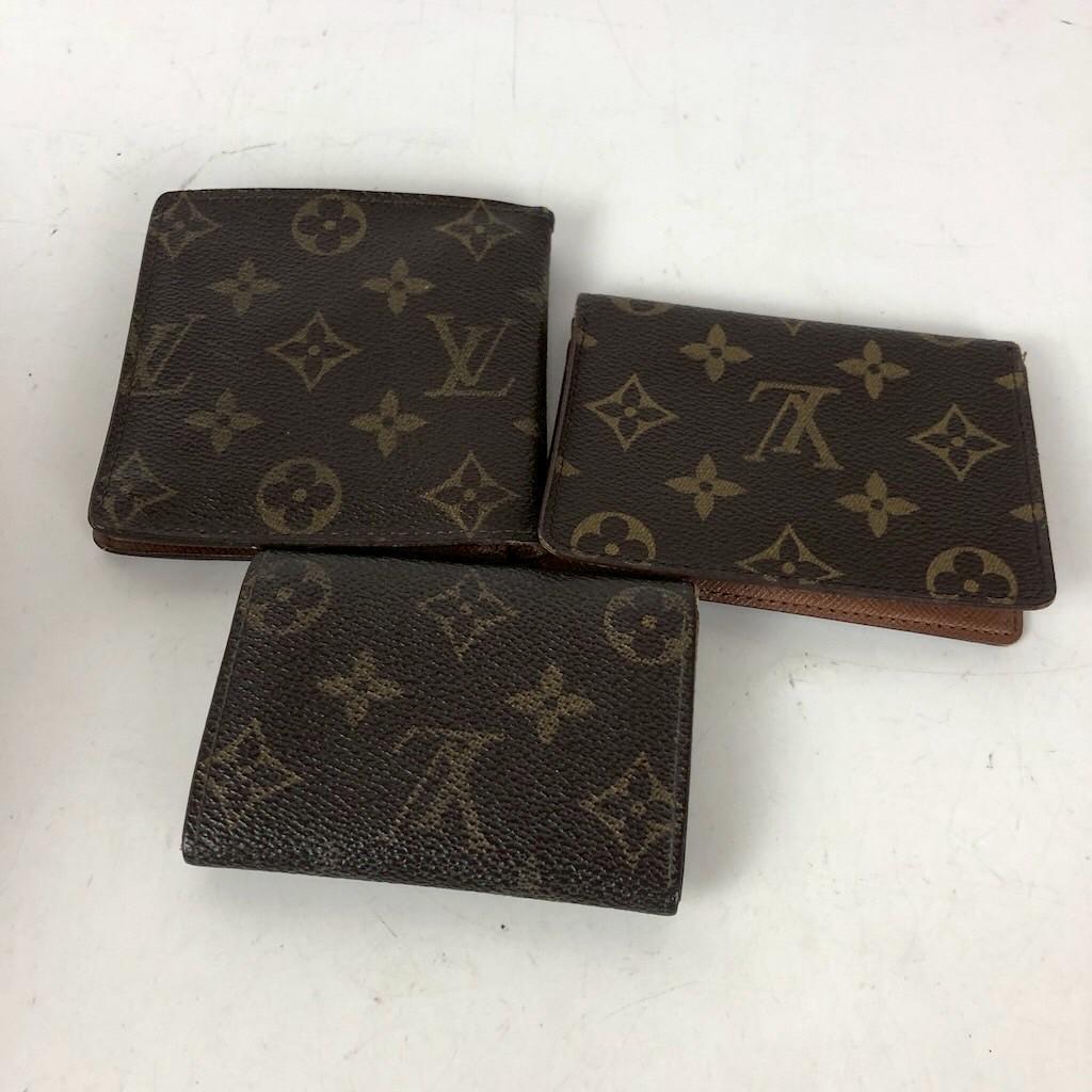 LOUIS VUITTON ルイヴィトン モノグラム 財布 3点セット 二つ折り