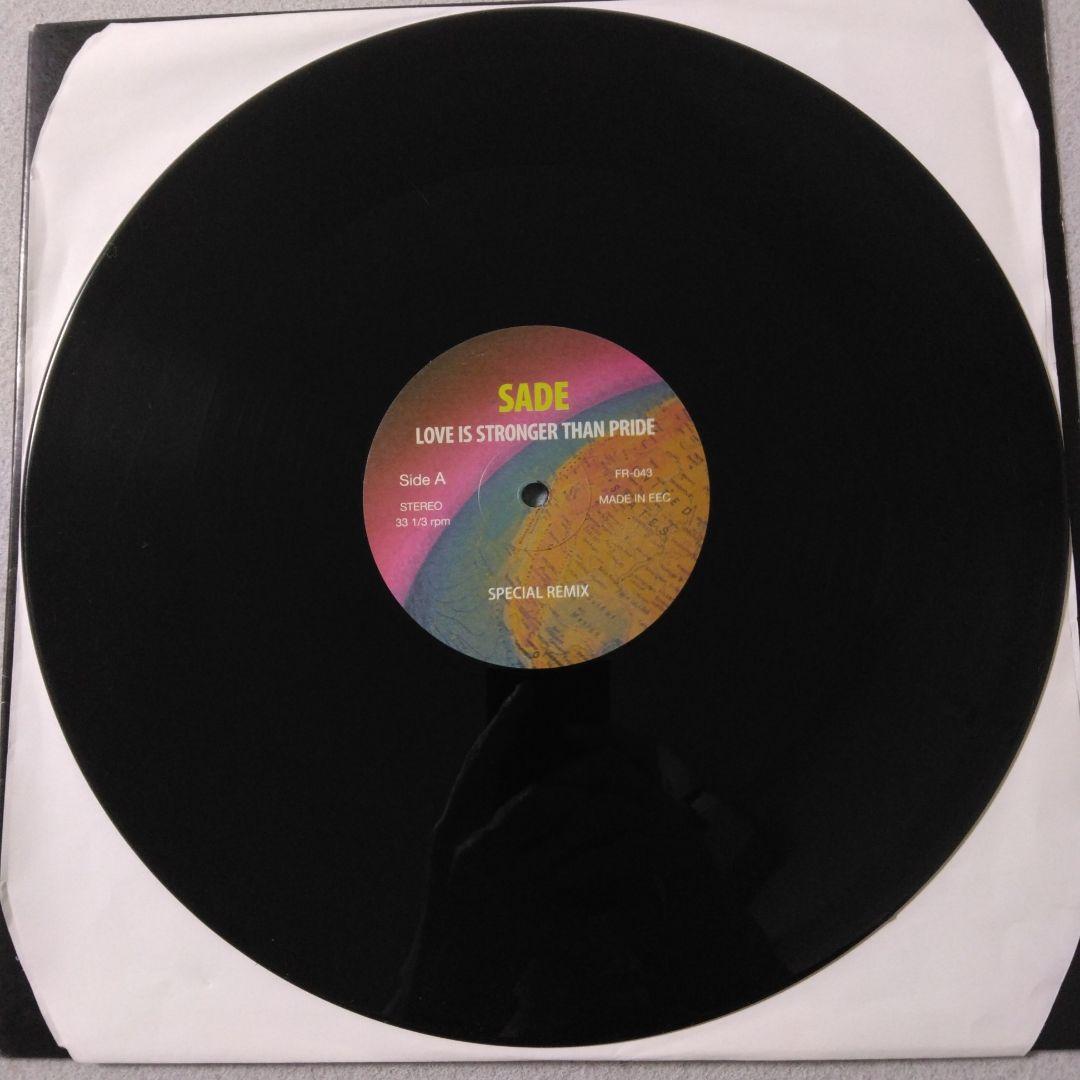 Sade Love Is Stronger Than Pride レコード