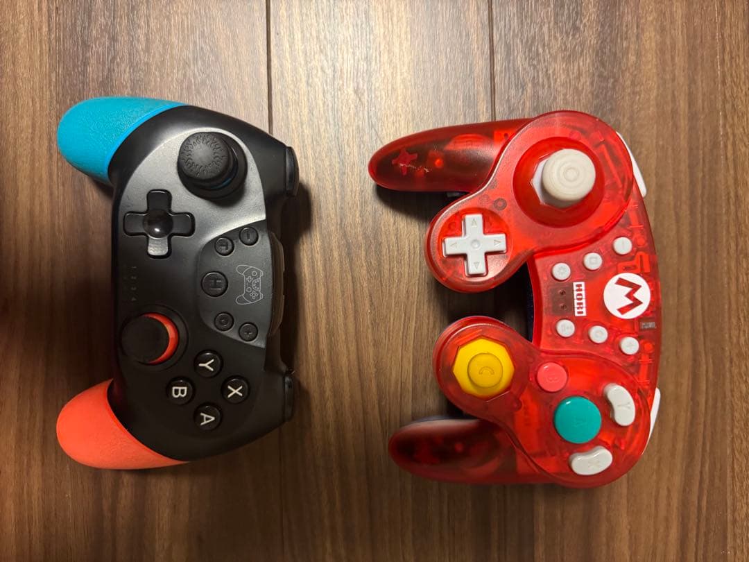 Nintendo Switch 本体 ピンク/緑 付属品あり