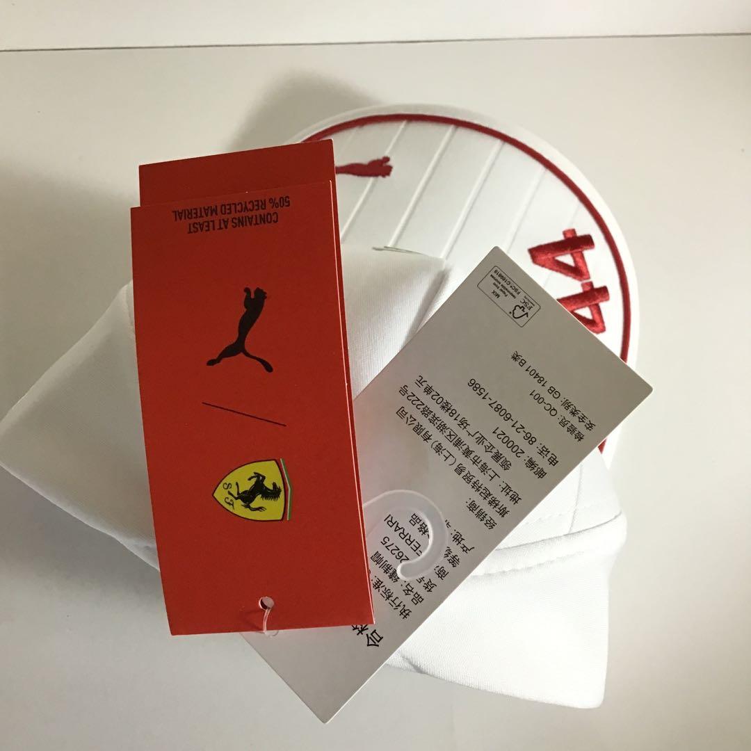 スクーデリア フェラーリ レプリカ L・ハミルトン キャップ 2025　白　新品