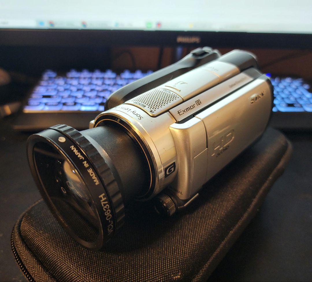 SONY HDR-XR500V ワイコン付き