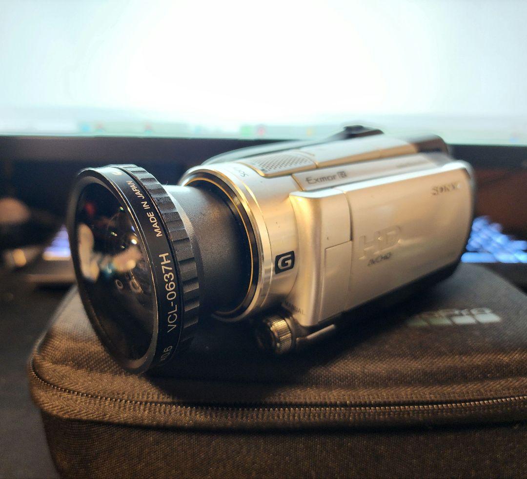 SONY HDR-XR500V ワイコン付き