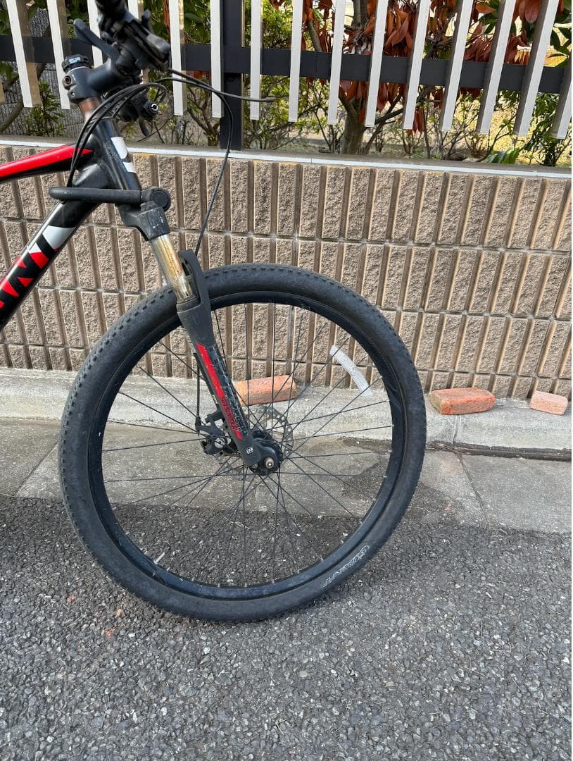 GIANT マウンテンバイク ATX 27.5インチ レッド/ブラック