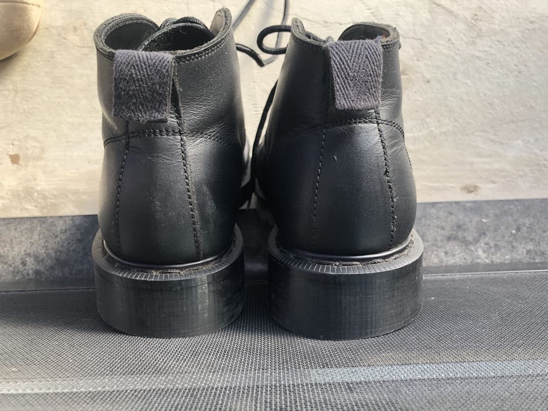 【美品】MHL.×Solovair 別注モデル レザー モンキーブーツ サイズ5