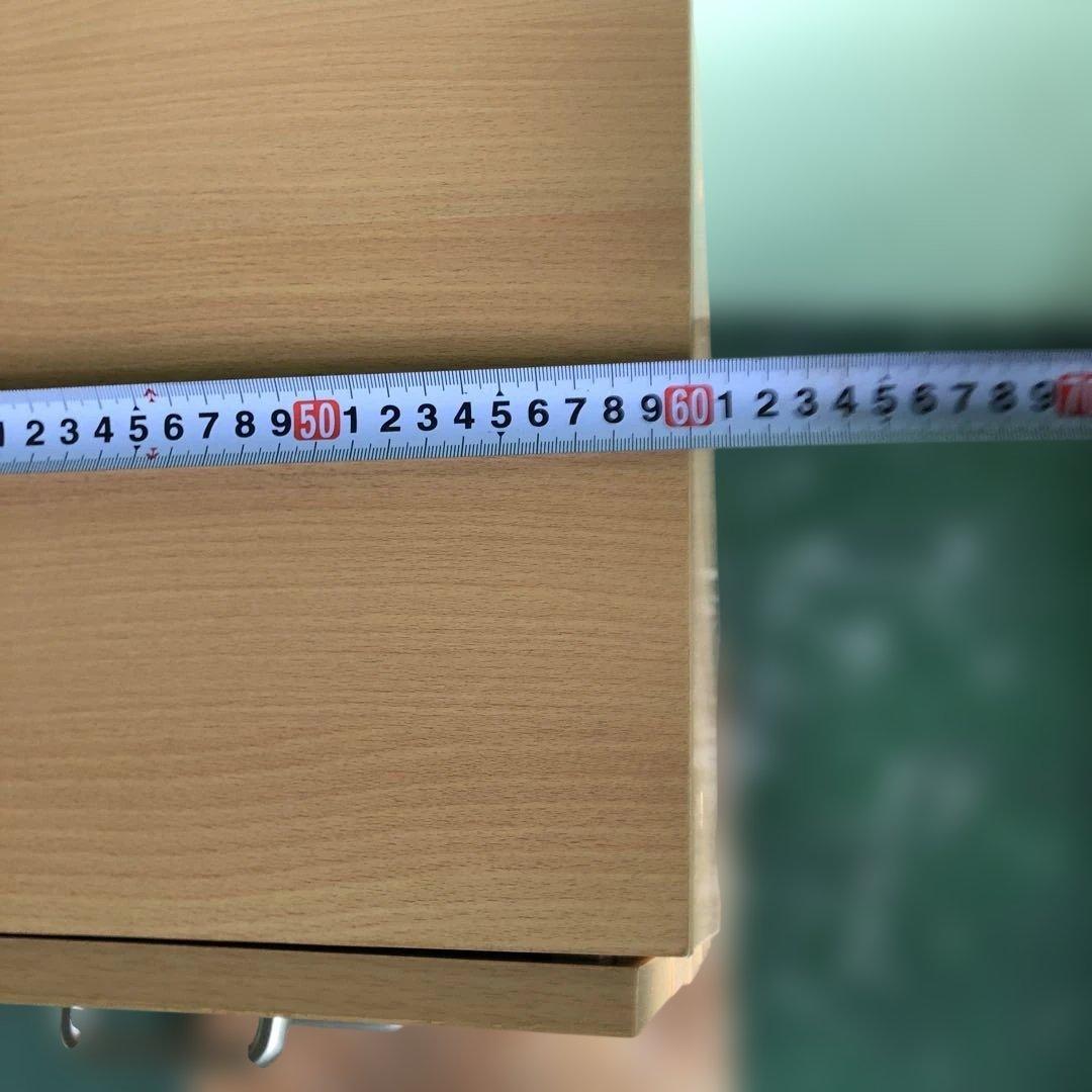 ライトウッド製 7段チェスト チェスト ハイチェスト 家具 ブラウン