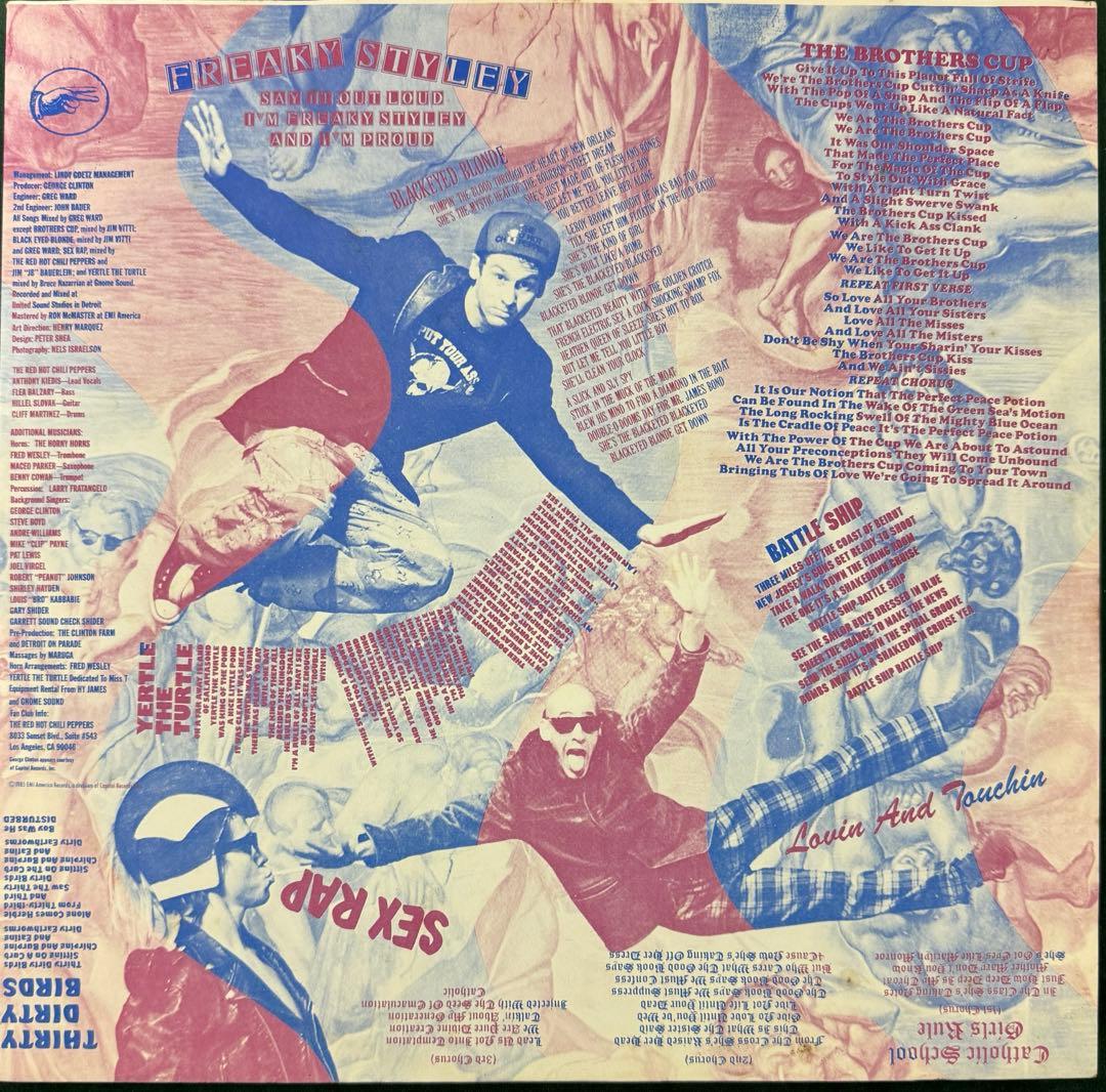 RED HOT CHILI PEPPERS レコード　EU original
