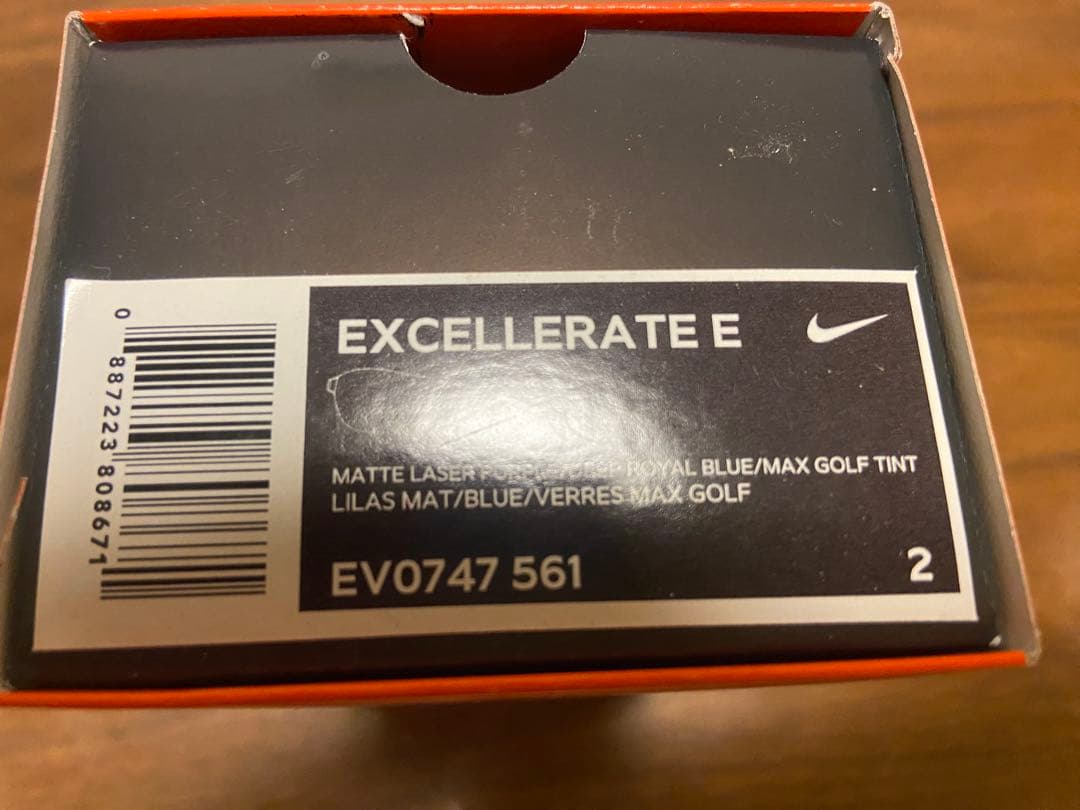 【訳あり新品未使用】NIKEスポーツサングラス