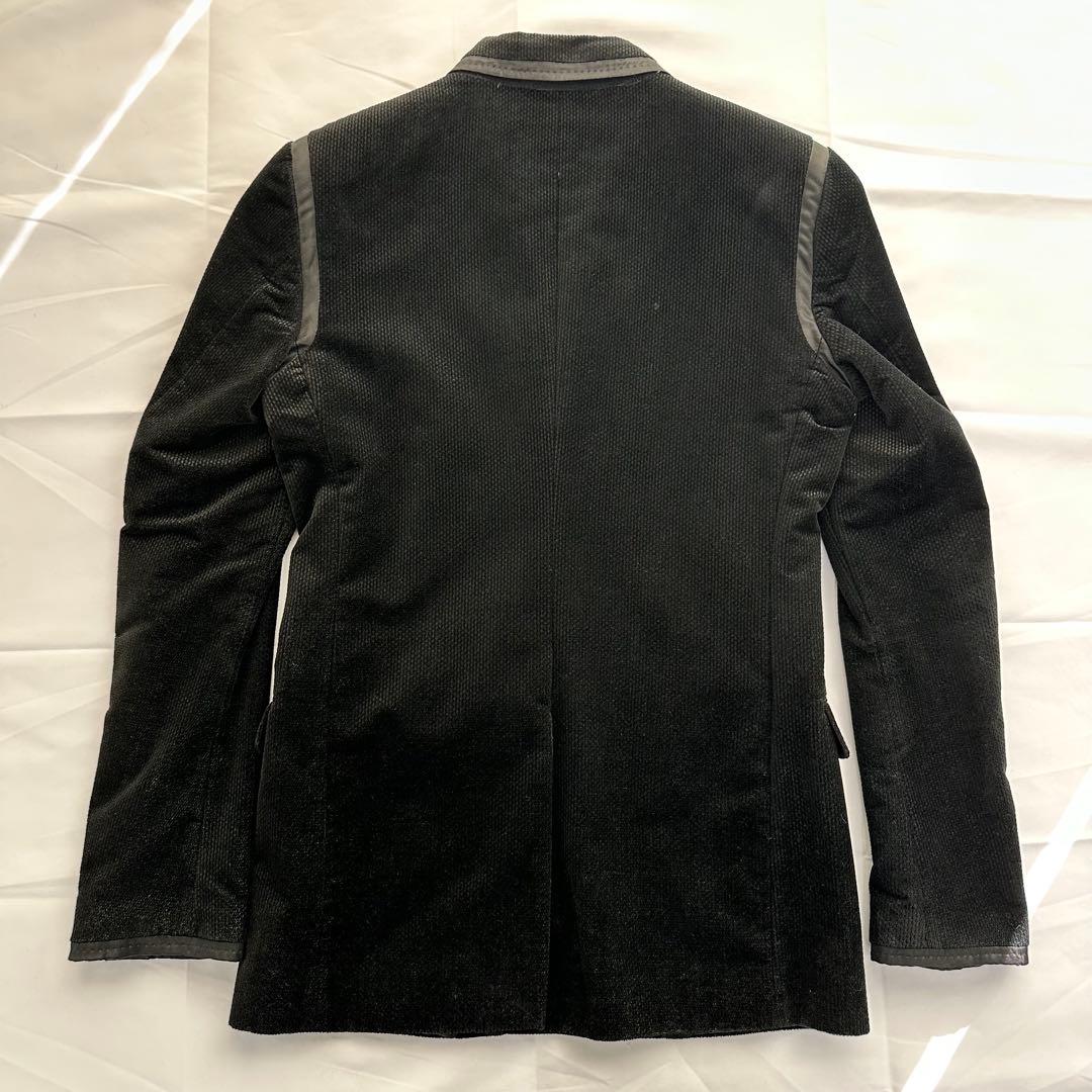 D&G ドルチェ＆ガッバーナ テーラードJK 黒系 46