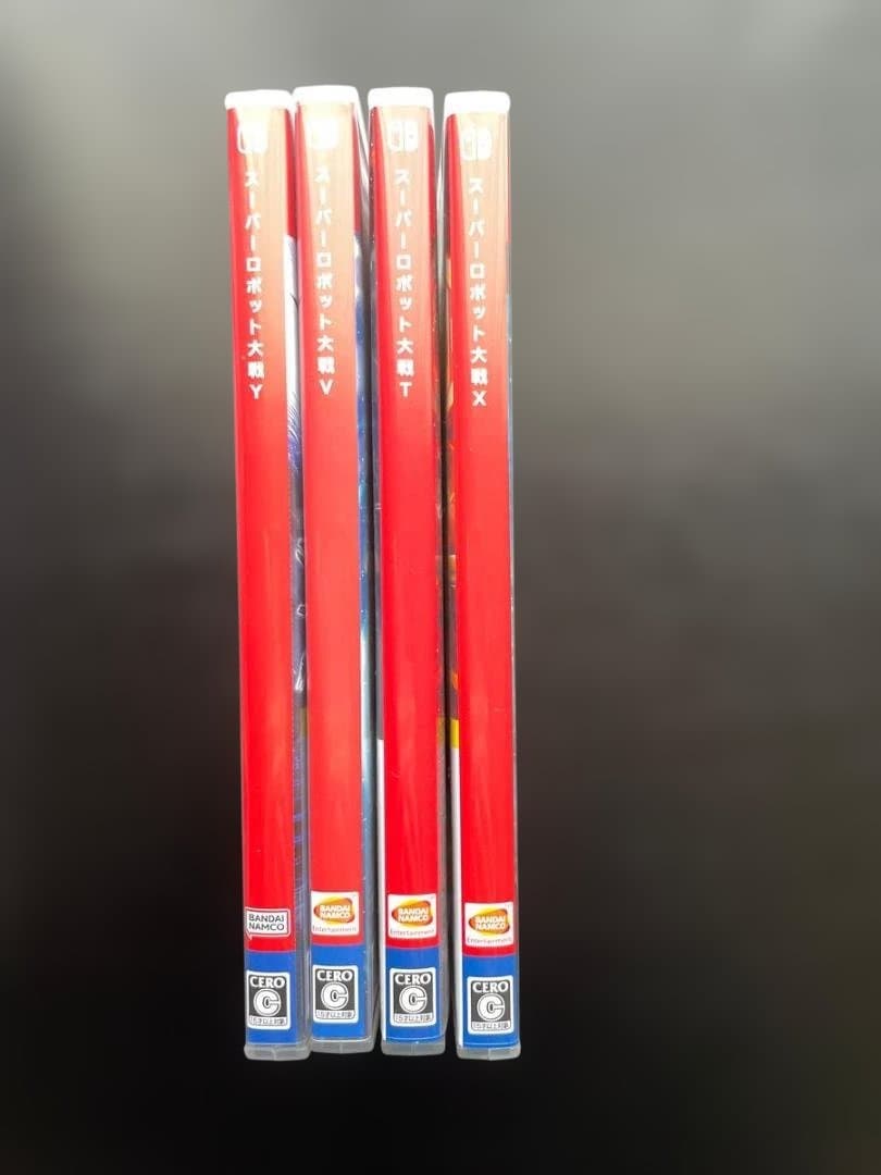 【SWITCH】スーパーロボット大戦Y X V T　4本セット