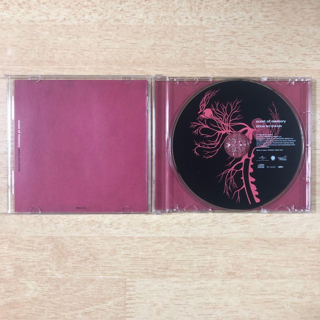 SEKAI NO OWARI / scent of memory キャンドル盤