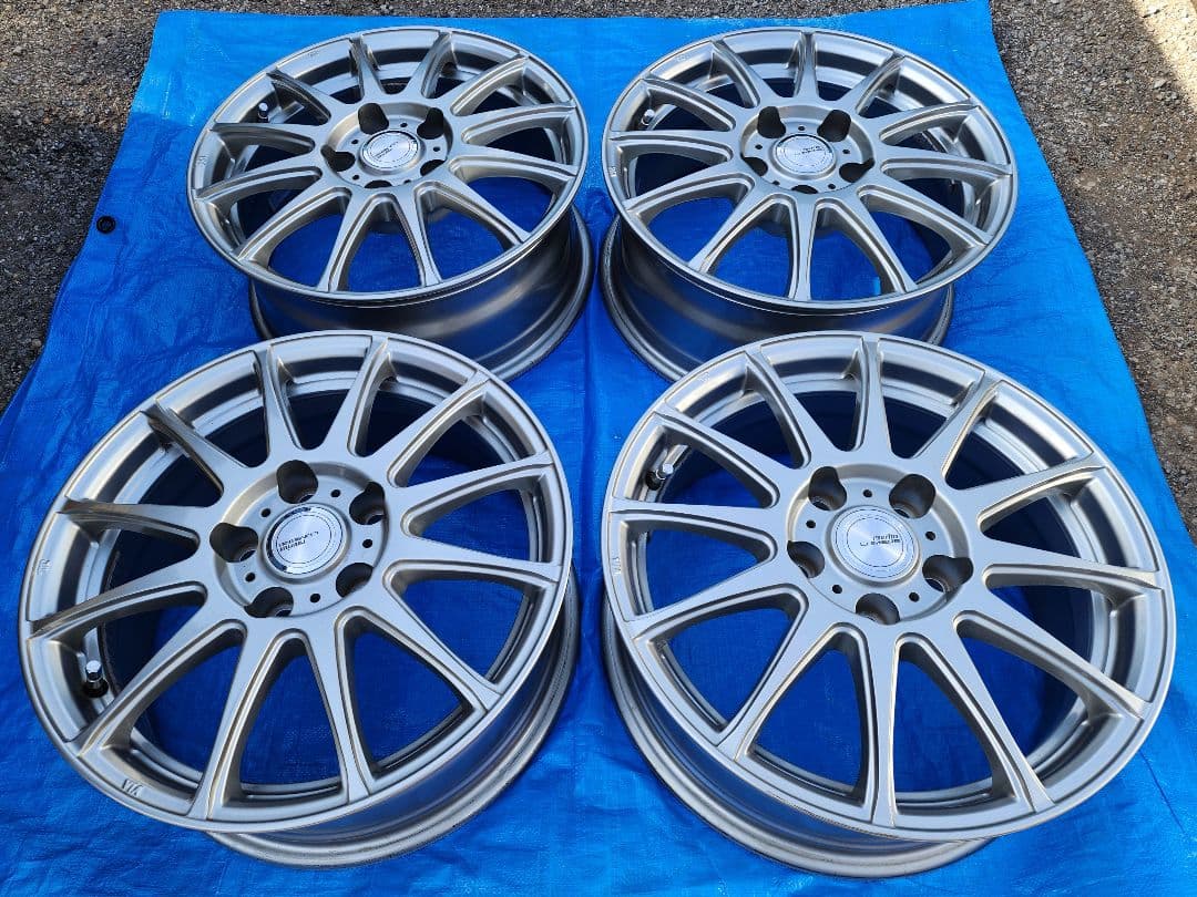 ① 限定送料込weds製 トヨタ平座ナット用ホイール16インチ6.5J +38
