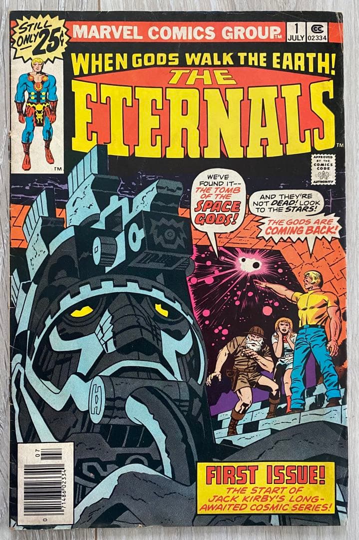 アメコミ Eternals #1 エターナルズ　スパイダーマン　マーベル　リーフ