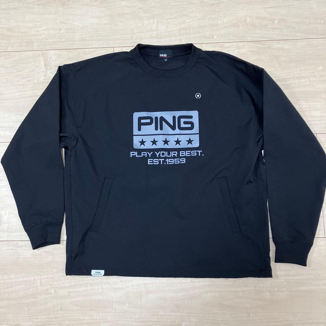 PING ツインレイヤードアウター プルオーバーブルゾン＋フルジップブルゾン M